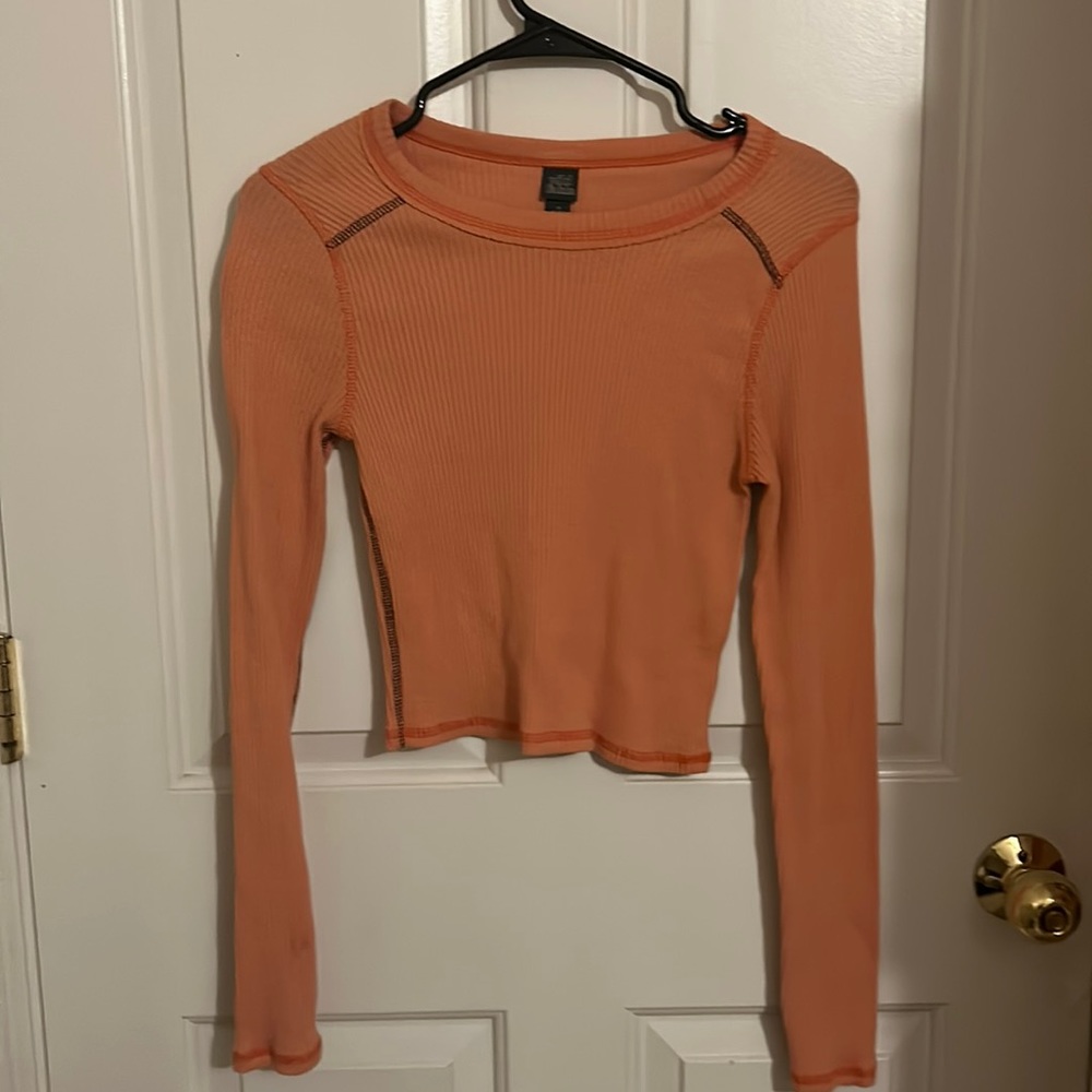 Orange women’s long sleeve